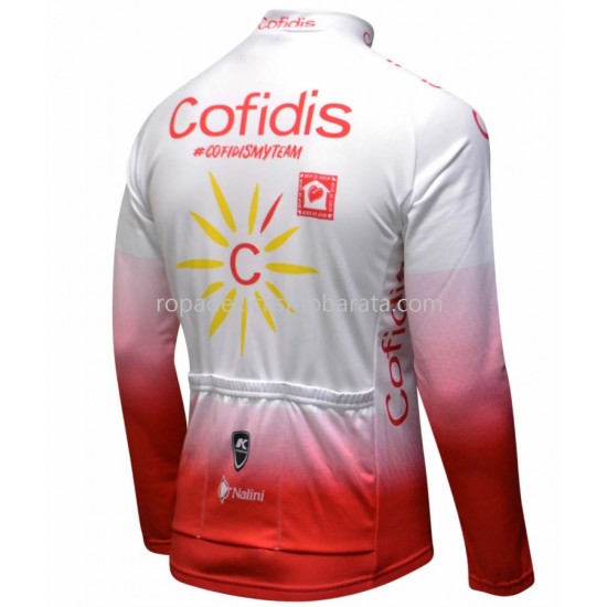 Maillot Manga Larga 2019 Cofidis Pro Team M001