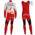 Invierno Maillot y Culotte Largos con Tirantes 2019 Cofidis Pro Team M001