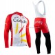 Maillot y Culotte Largos con Tirantes 2020 Cofidis Pro Team M001