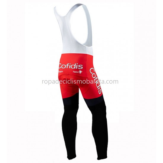Maillot y Culotte Largos con Tirantes 2020 Cofidis Pro Team M001