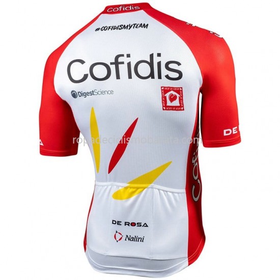 Maillot y Culotte con Tirantes 2020 Cofidis Pro Team M001