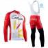 Invierno Maillot y Culotte Largos con Tirantes 2020 Cofidis Pro Team M001