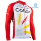 Invierno Maillot y Culotte Largos con Tirantes 2020 Cofidis Pro Team M001