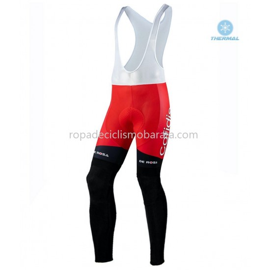 Invierno Maillot y Culotte Largos con Tirantes 2020 Cofidis Pro Team M001