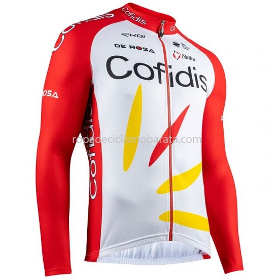 Maillot Manga Larga 2020 Cofidis Pro Team M001
