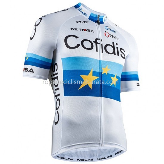 Maillot y Culotte con Tirantes 2020 Cofidis Pro Team M002