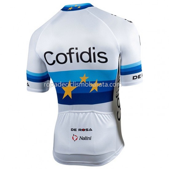 Maillot y Culotte con Tirantes 2020 Cofidis Pro Team M002