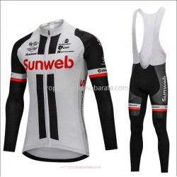 Maillot y Culotte Largos con Tirantes 2018 Team Sunweb M001