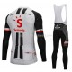 Maillot y Culotte Largos con Tirantes 2018 Team Sunweb M001