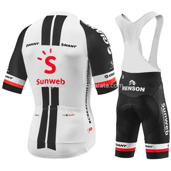 Maillot y Culotte con Tirantes 2018 Team Sunweb M001
