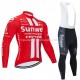 Maillot y Culotte Largos con Tirantes 2020 Team Sunweb M001