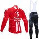 Maillot y Culotte Largos con Tirantes 2020 Team Sunweb M001