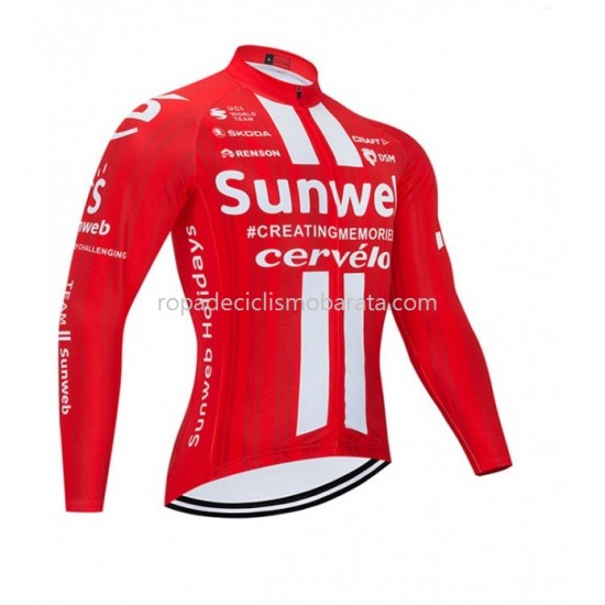 Maillot Manga Larga 2020 Team Sunweb M001