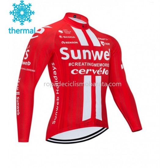 Invierno Maillot 2020 Team Sunweb M001