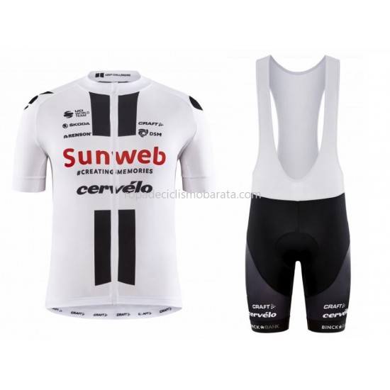 Maillot y Culotte con Tirantes 2020 Team Sunweb M002