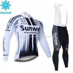 Invierno Maillot y Culotte Largos con Tirantes 2020 Team Sunweb M002