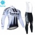 Invierno Maillot y Culotte Largos con Tirantes 2020 Team Sunweb M002