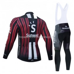 Maillot y Culotte Largos con Tirantes 2020 Team Sunweb M003