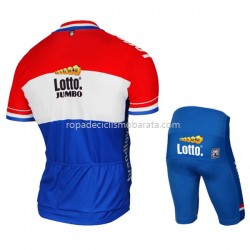 Maillot y Culotte Corto 2017 LottoNL-Jumbo Niños M001