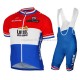Maillot y Culotte con Tirantes 2017 LottoNL-Jumbo M001