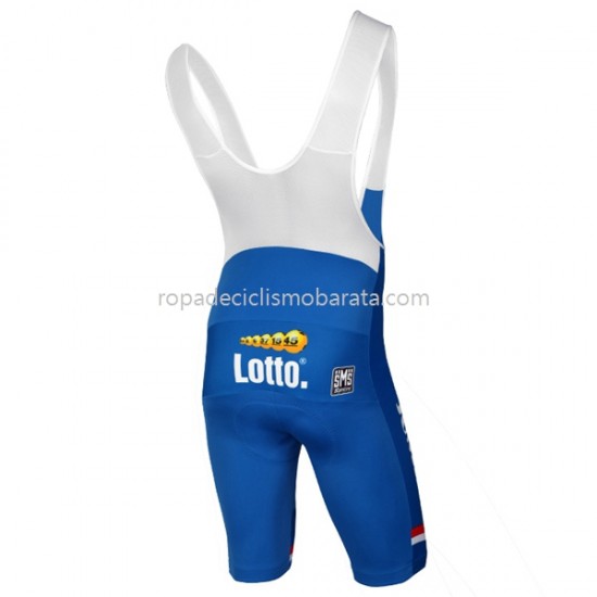 Maillot y Culotte con Tirantes 2017 LottoNL-Jumbo M001