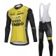 Maillot y Culotte Largos con Tirantes 2018 LottoNL-Jumbo M001