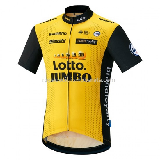 Maillot Manga Corta 2018 LottoNL-Jumbo M001