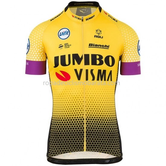 Maillot y Culotte con Tirantes 2019 Team Jumbo–Visma M001