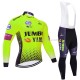 Maillot y Culotte Largos con Tirantes 2019 Team Jumbo–Visma M002