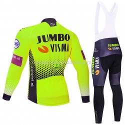 Maillot y Culotte Largos con Tirantes 2019 Team Jumbo–Visma M002