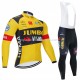 Maillot y Culotte Largos con Tirantes 2020 Team Jumbo–Visma M001