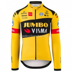 Maillot Manga Larga 2020 Team Jumbo–Visma M001