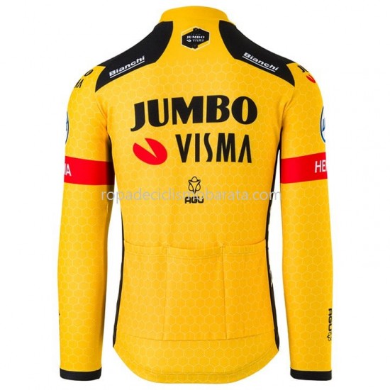 Maillot Manga Larga 2020 Team Jumbo–Visma M001