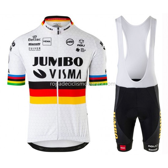 Maillot y Culotte con Tirantes 2020 Team Jumbo–Visma M003