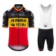 Maillot y Culotte con Tirantes 2021 Team Jumbo-Visma M001