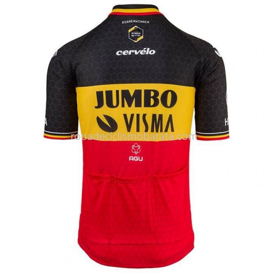 Maillot Manga Corta 2021 Team Jumbo-Visma M001