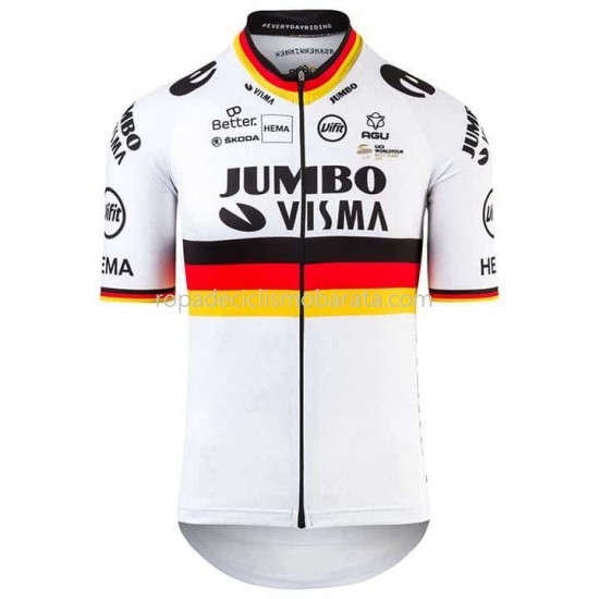 Maillot y Culotte con Tirantes 2021 Team Jumbo-Visma M003