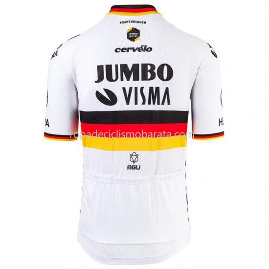 Maillot Manga Corta 2021 Team Jumbo-Visma M003