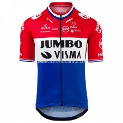 Maillot Manga Corta 2021 Team Jumbo-Visma M004