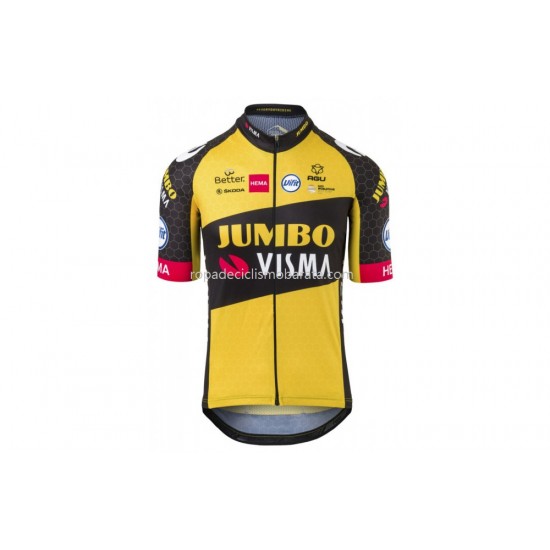 Maillot Manga Corta 2021 Team Jumbo-Visma M005