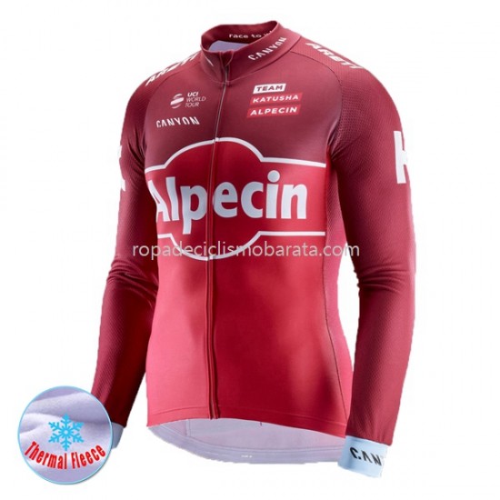 Invierno Maillot 2017 Team Katusha-Alpecin M001