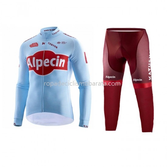 Maillot y Culotte Largos 2019 Team Katusha Alpecin M001
