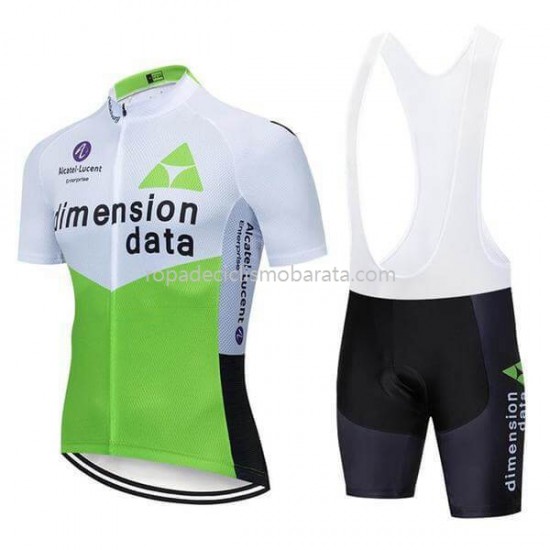 Maillot y Culotte con Tirantes 2019 Dimension Data M001