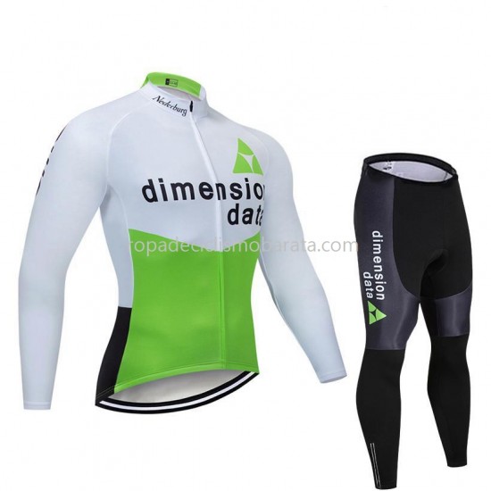 Maillot y Culotte Largos 2019 Dimension Data M001