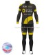 Invierno Maillot y Culotte Largos con Tirantes 2017 Direct Energie M001