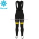 Invierno Maillot y Culotte Largos con Tirantes 2017 Direct Energie M001