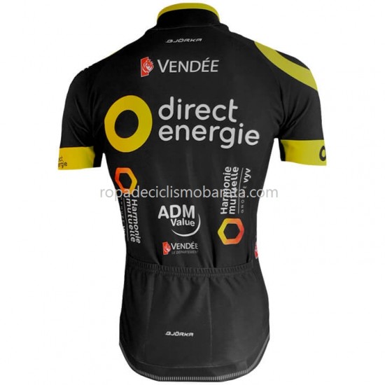Maillot Manga Corta 2018 Direct Energie M001