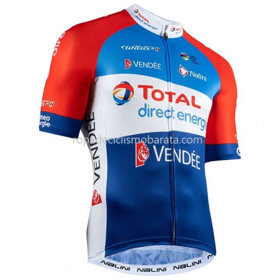 Maillot Manga Corta 2020 Total Direct Energie M001
