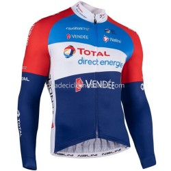 Maillot Manga Larga 2021 Team TotalEnergies M001