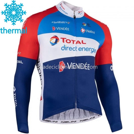 Invierno Maillot 2021 Team TotalEnergies M001